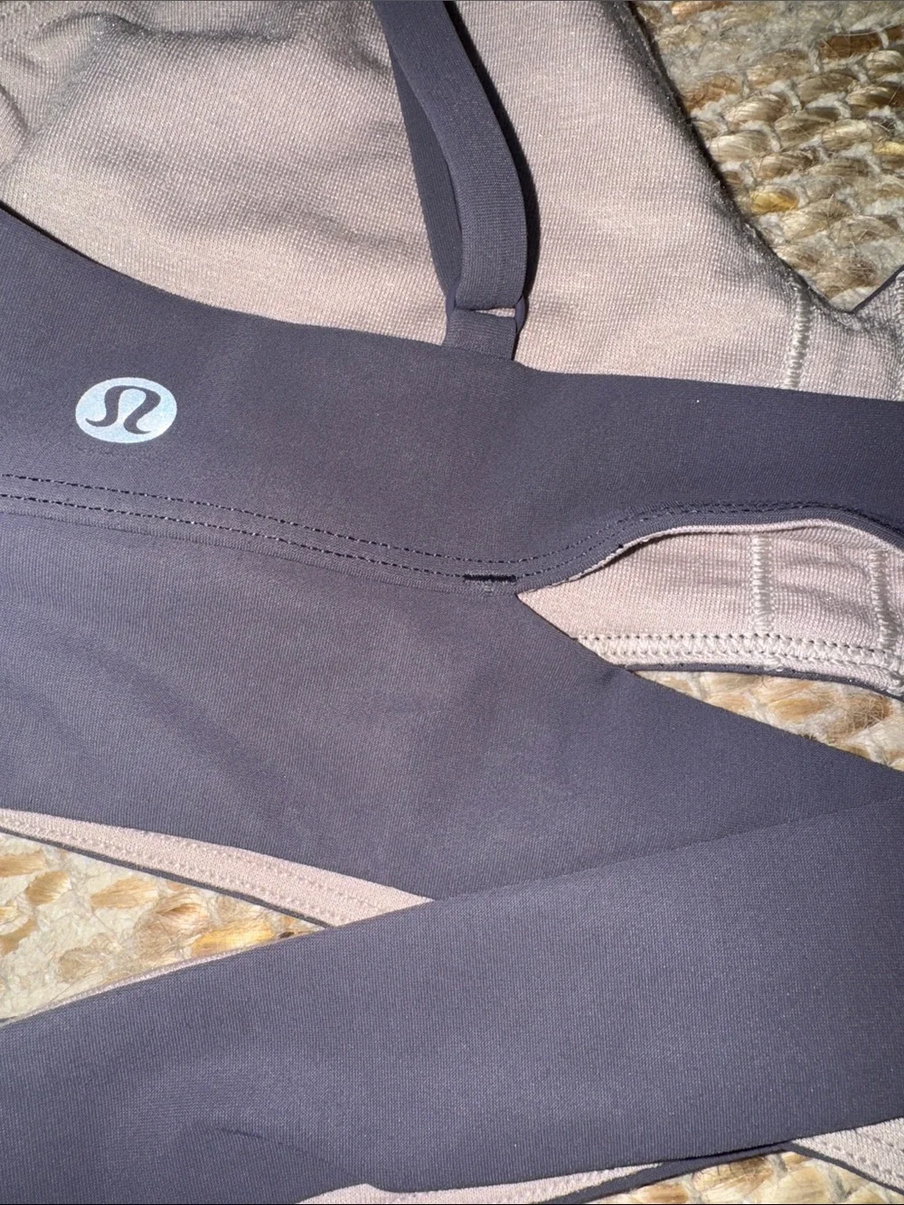 lululemon athletica purple Crisscross Strappy Bralette